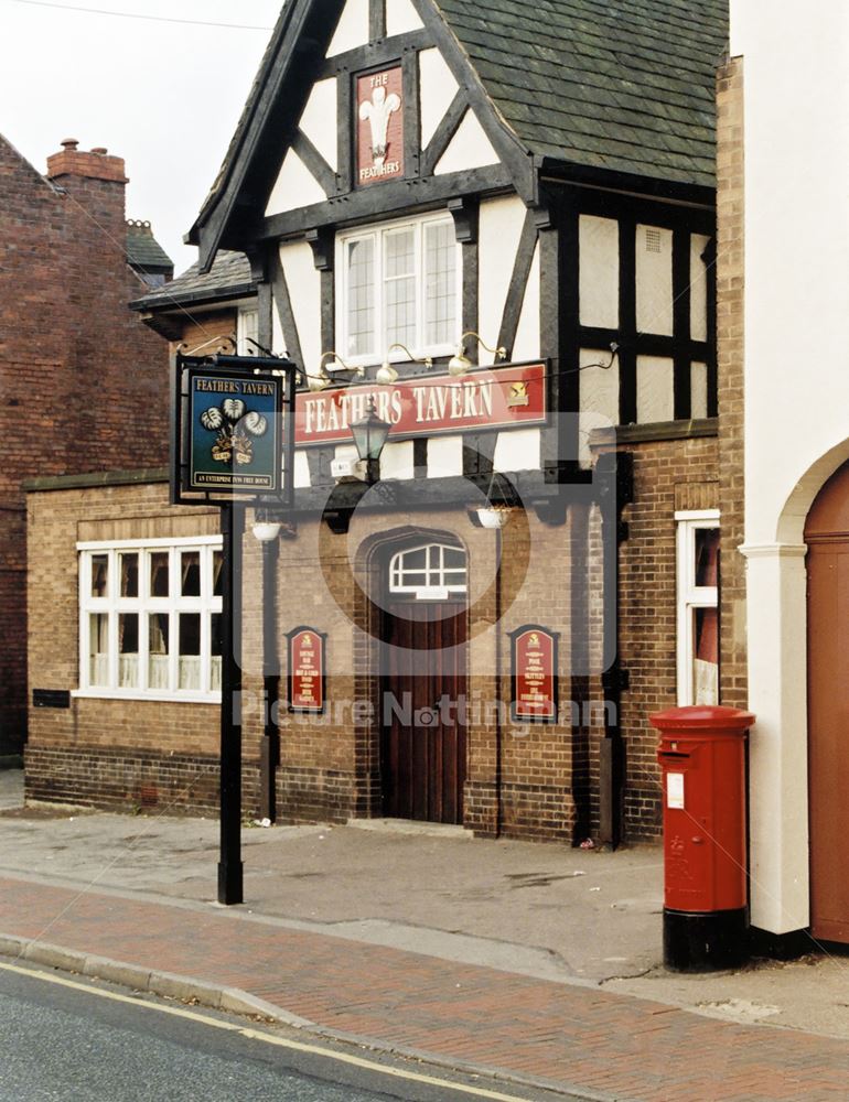 Feathers Tavern, Church Street, Stapleford, September 1998