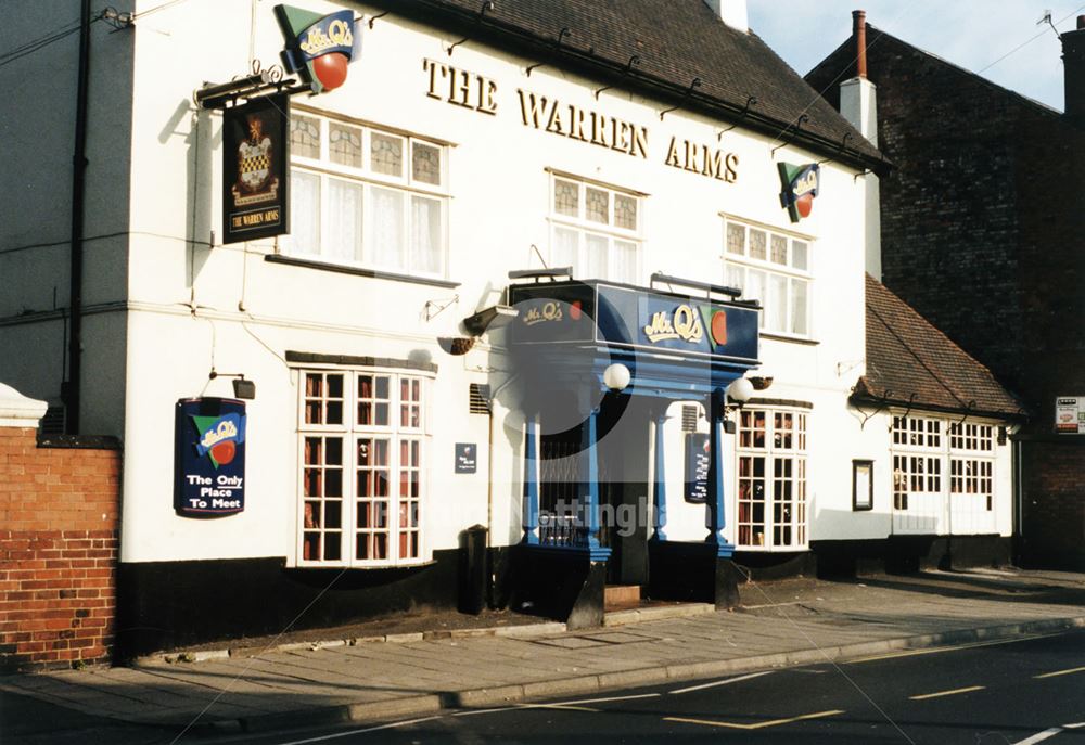 The Warren Arms, Derby Road, Stapleford, September 1998