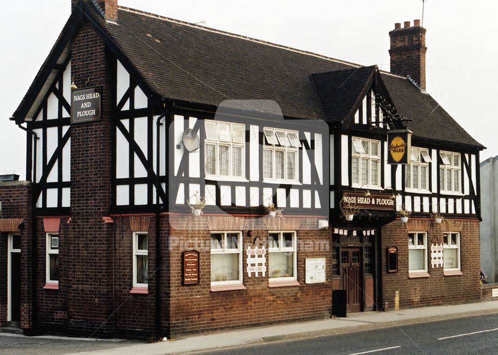 The Nags Head and Plough, Nottingham Road, Stapleford, September 1998