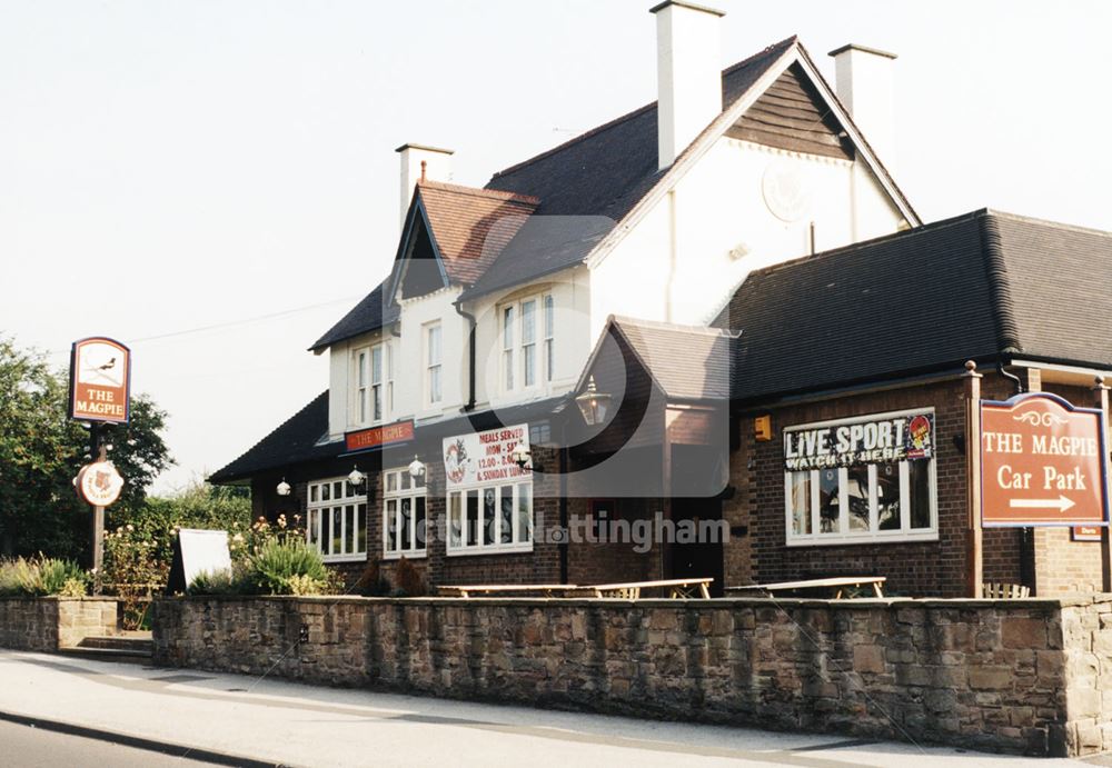 The Magpie, Toton Lane, Stapleford, September 1998