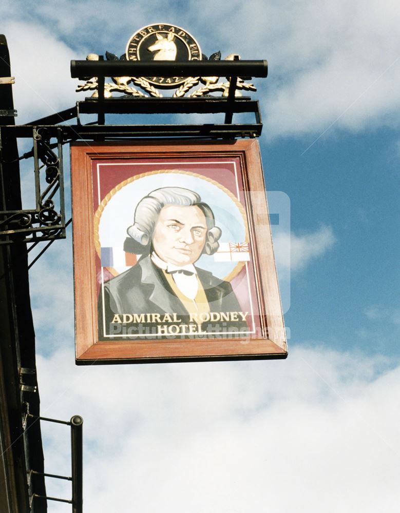 Admiral Rodney Hotel, King Street, Southwell, October 1998