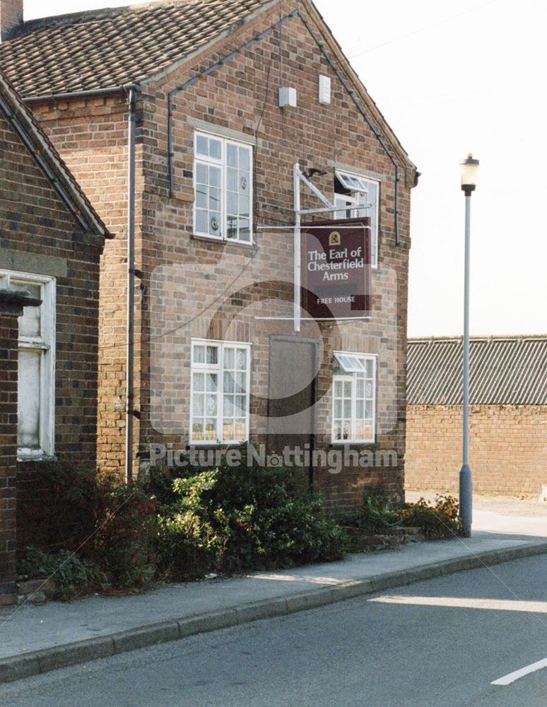 Earl of Chesterfield Arms, Manor Lane, Shelford, August 1998