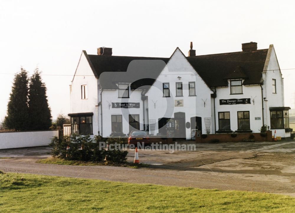 Boot and Shoe, Great North Road, Weston, January 1998