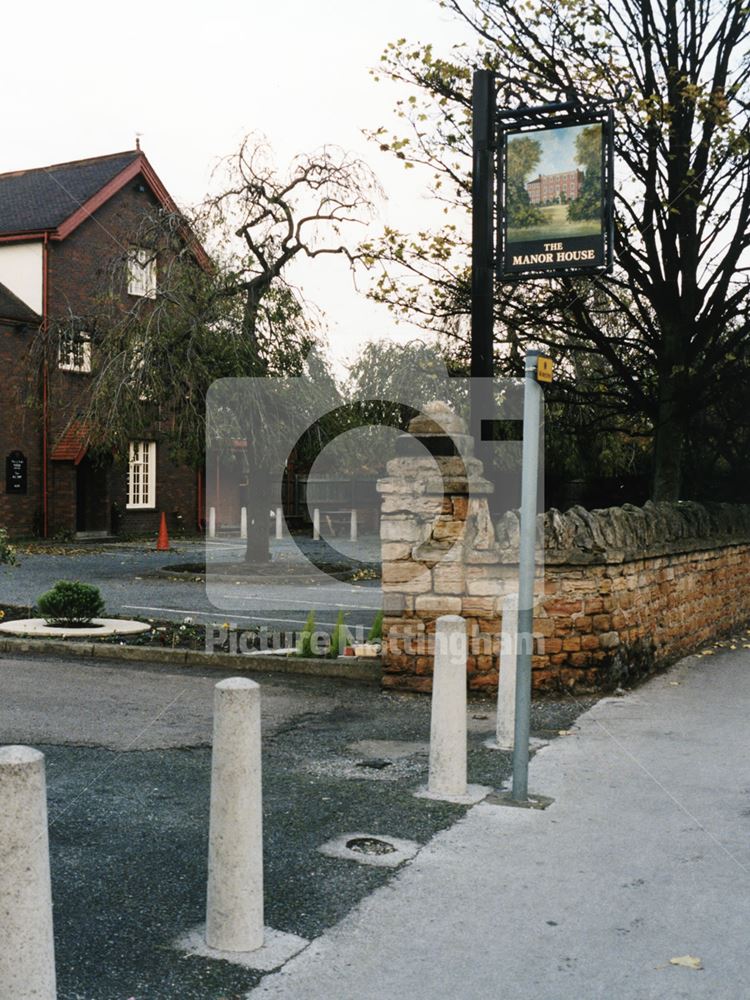 The Manor House, Albert Road, West Bridgford, November 1998