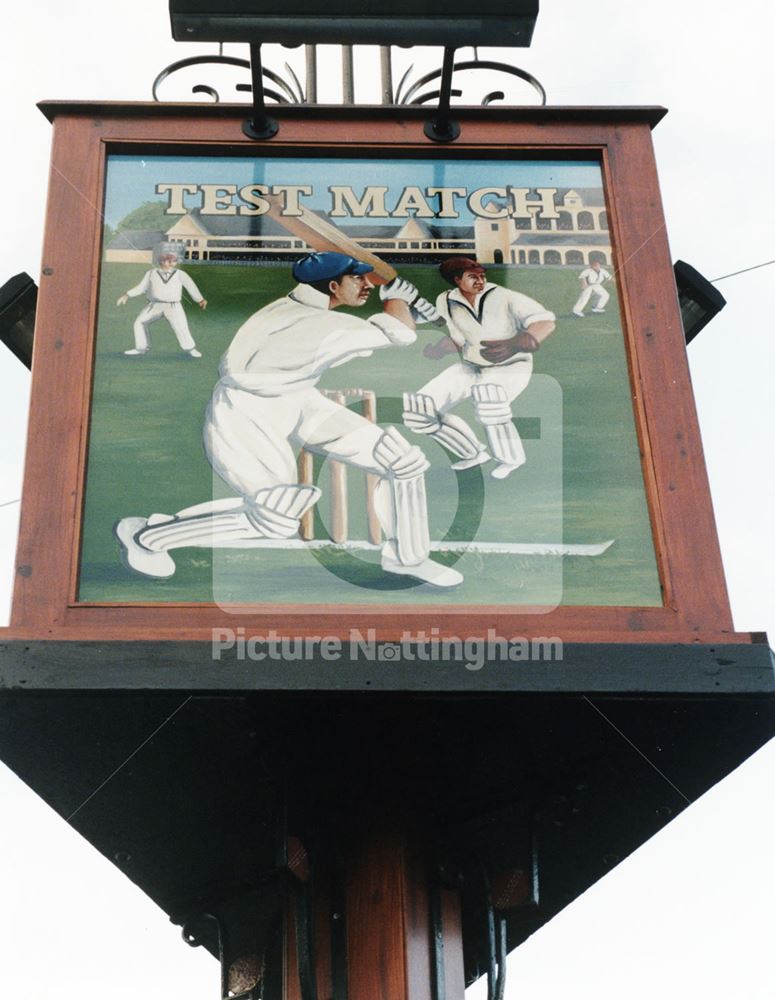 Test Match, Gordon Square, West Bridgford, November 1998