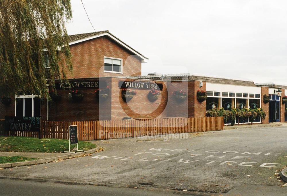 Willow Tree, Stamford Road, West Bridgford, November 1998