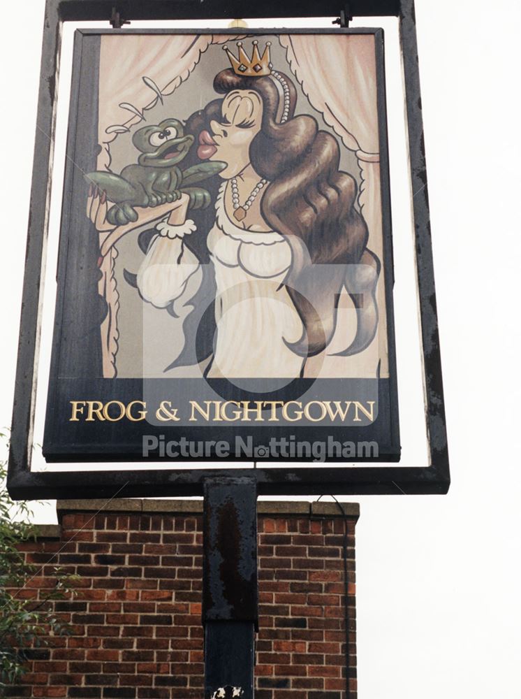 Frog and Nightgown, Carlton Road, Worksop, July 1998