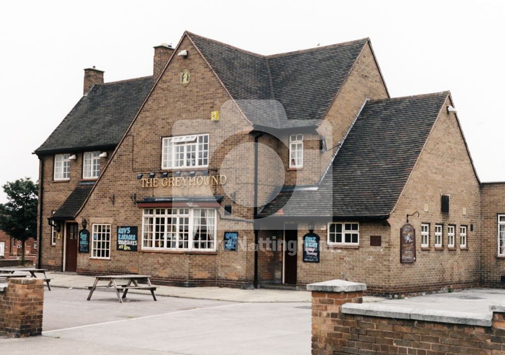 The Greyhound, Cavendish Road, Manton, Worksop, August 1998