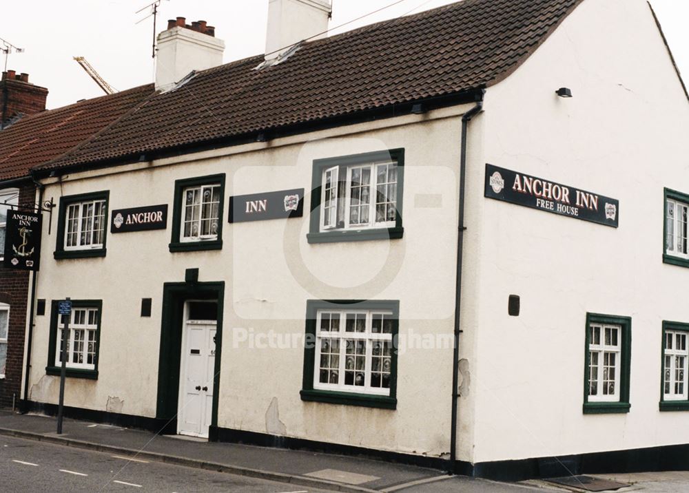 Anchor Inn, Eastgate, Worksop, August 1998