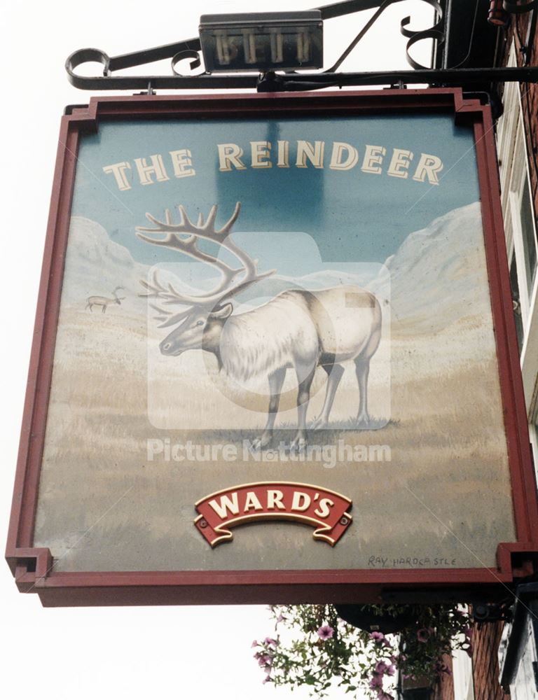 The Reindeer, Newgate Street, Worksop, August 1998