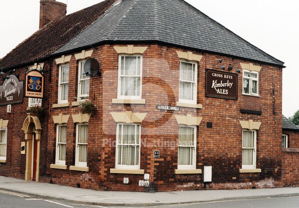 Cross Keys, Potter Street, Worksop, August 1998