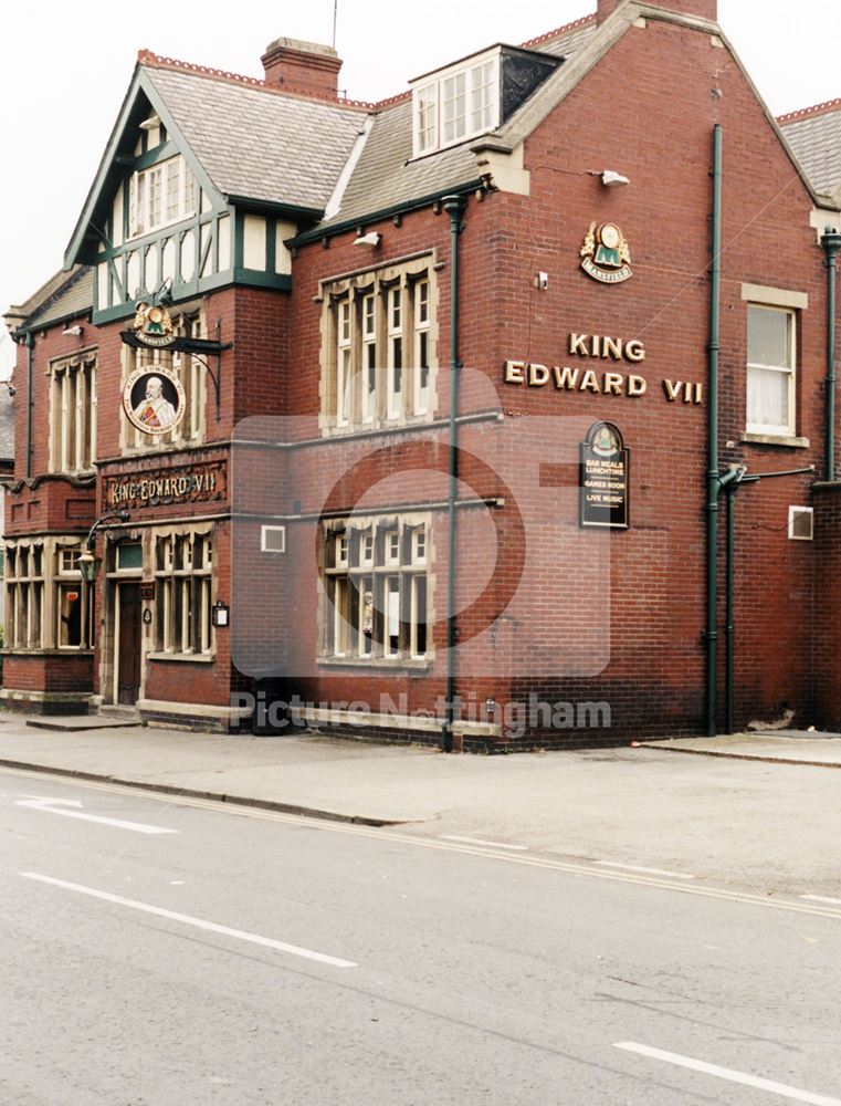 King Edward VII, Ryton Street, Worksop, July 1998