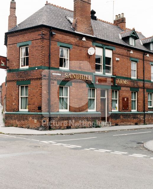 Sandhill Arms, Sandhill Street, Worksop, August 1998