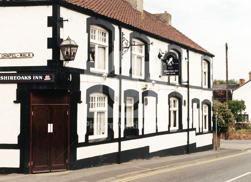 The Shireoaks Inn, West Gate, Worksop, July 1998