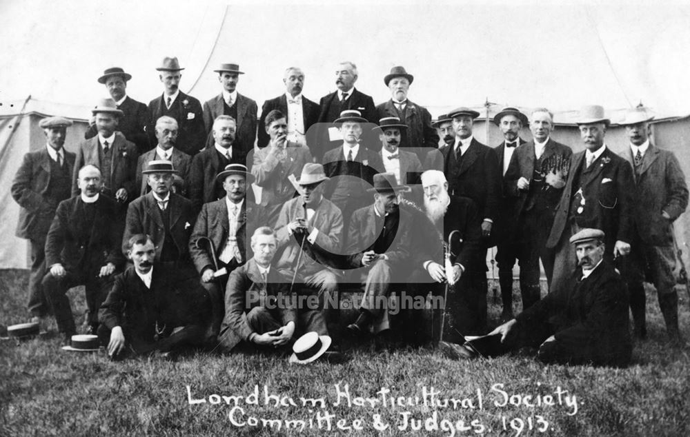 Lowdham Horticultural Society, 1913