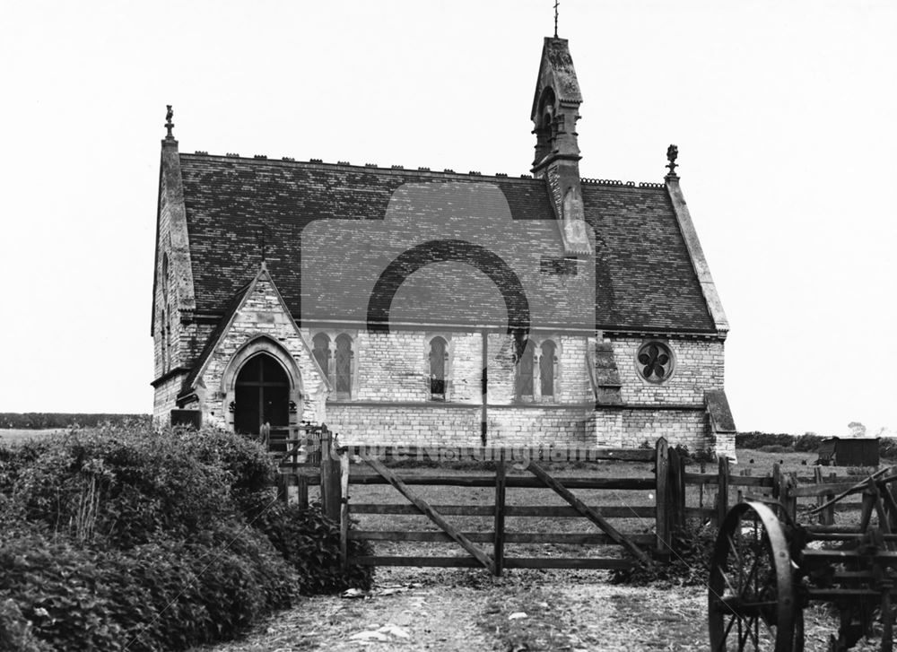 Moorhouse Chantry Chapel, Laxton, c 1935 ?