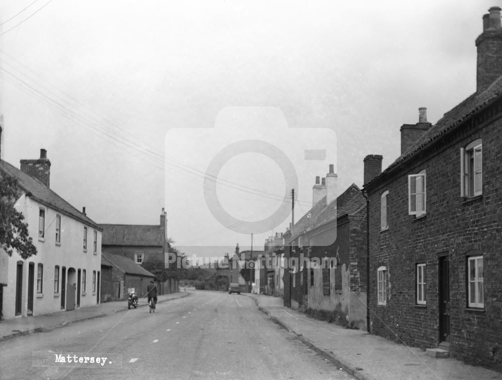 Main Street, Mattersey, c 1950