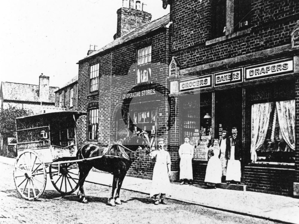 Co-operative Stores, Lowdham, c 1910