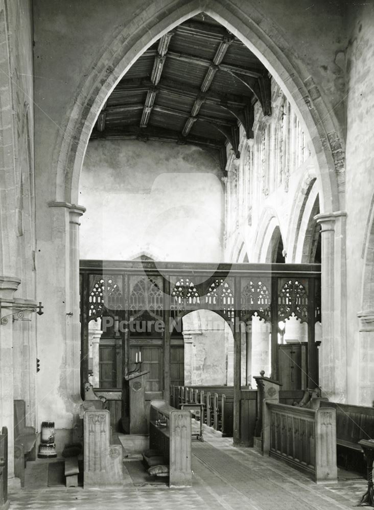 St Michael's Church, Laxton, 1949