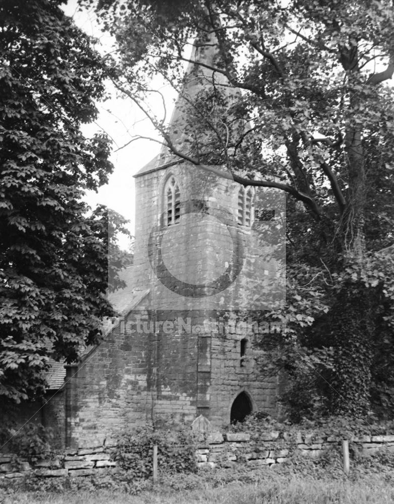 St Radegund's Church, Maplebeck, 1950