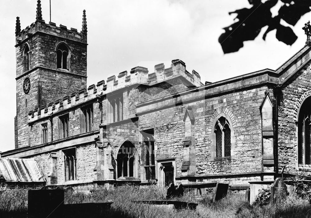 St Wilfrid's Church, Marnham, c 1950