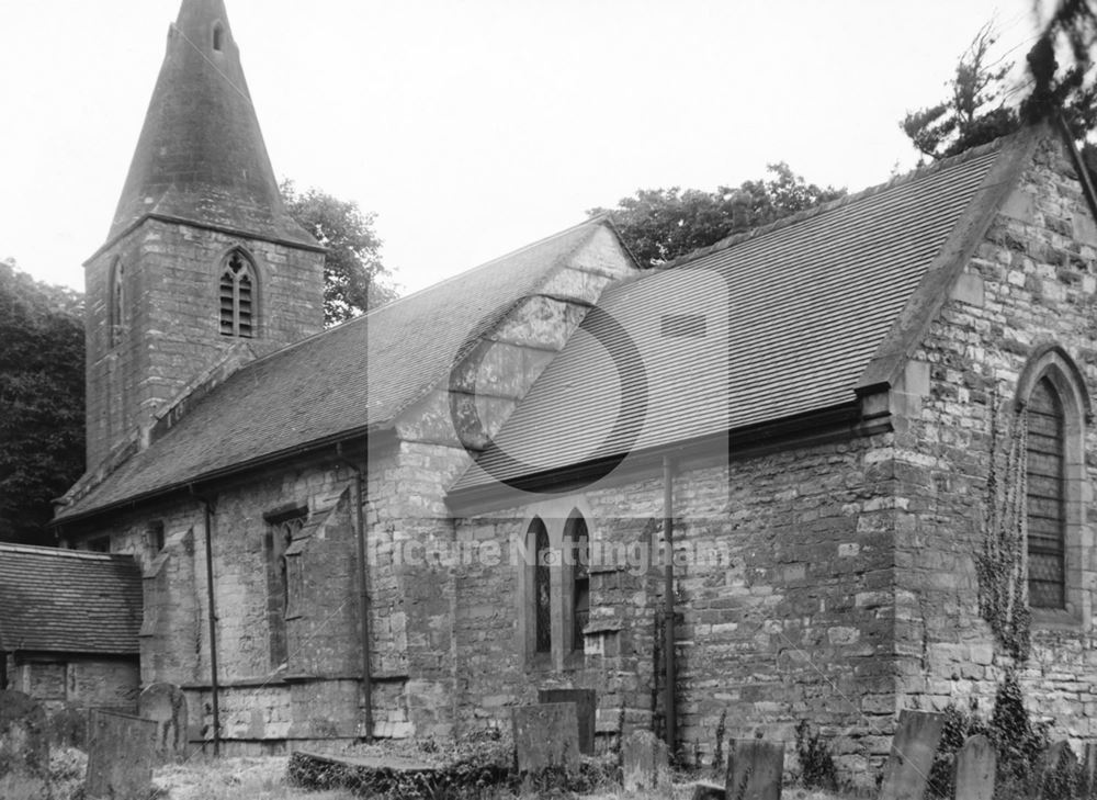 St Radegund's Church, Maplebeck, 1950