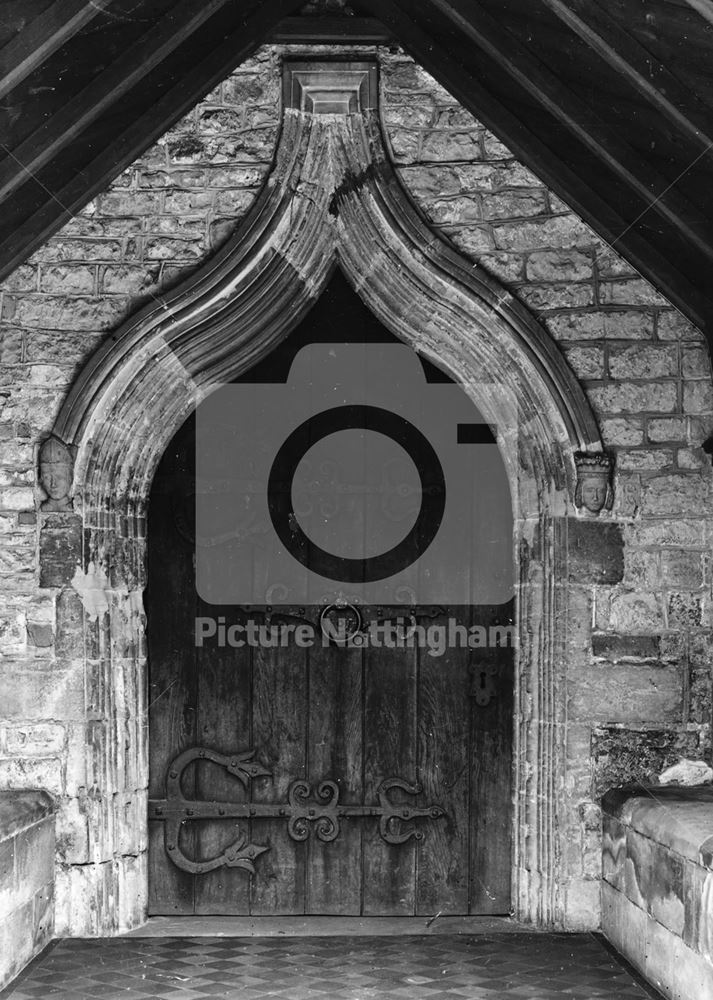 St Wilfrid's Church, Marnham, c 1950