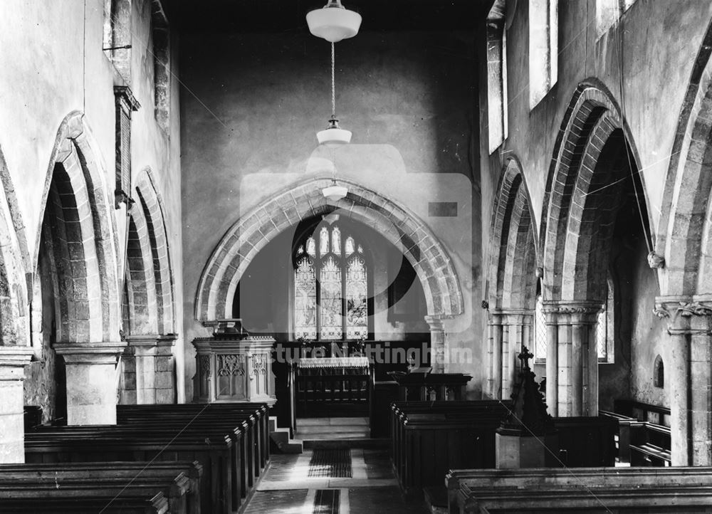 St Wilfrid's Church, Marnham, c 1950