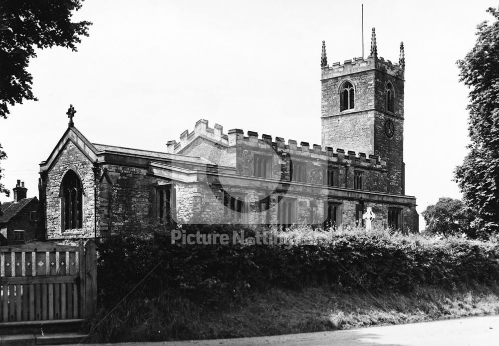 St Wilfrid's Church, Marnham, c 1950