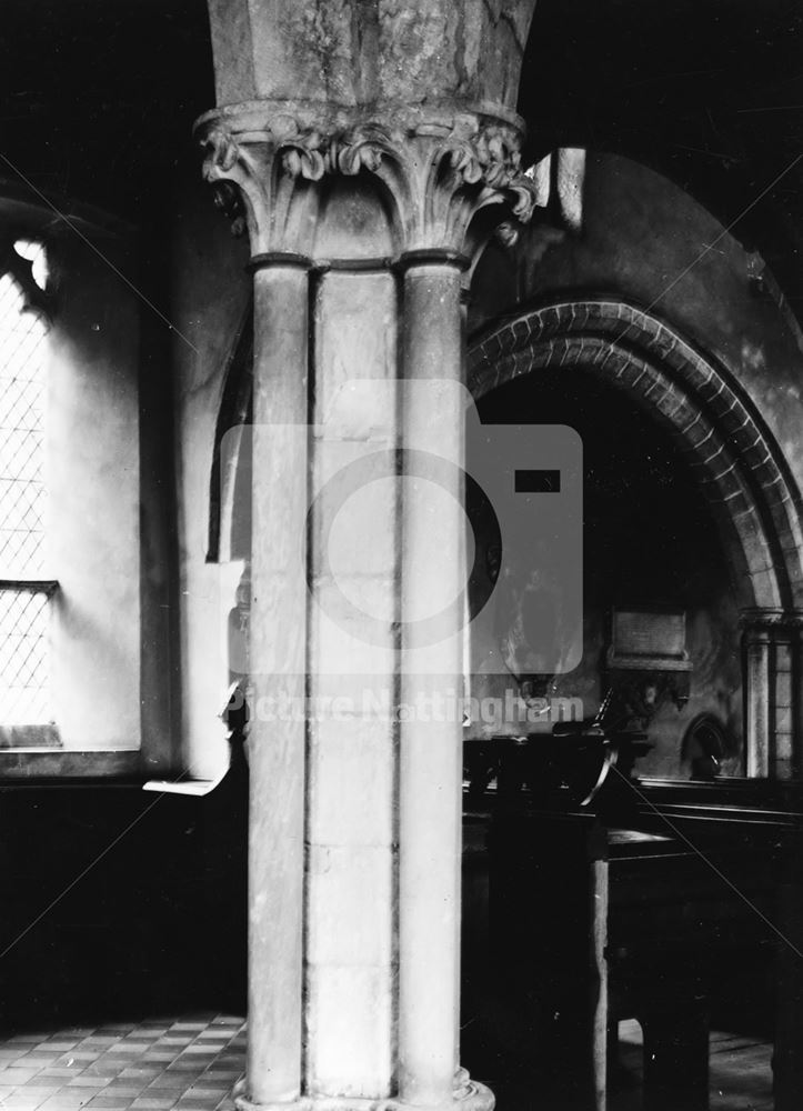 St Wilfrid's Church, Marnham, c 1950