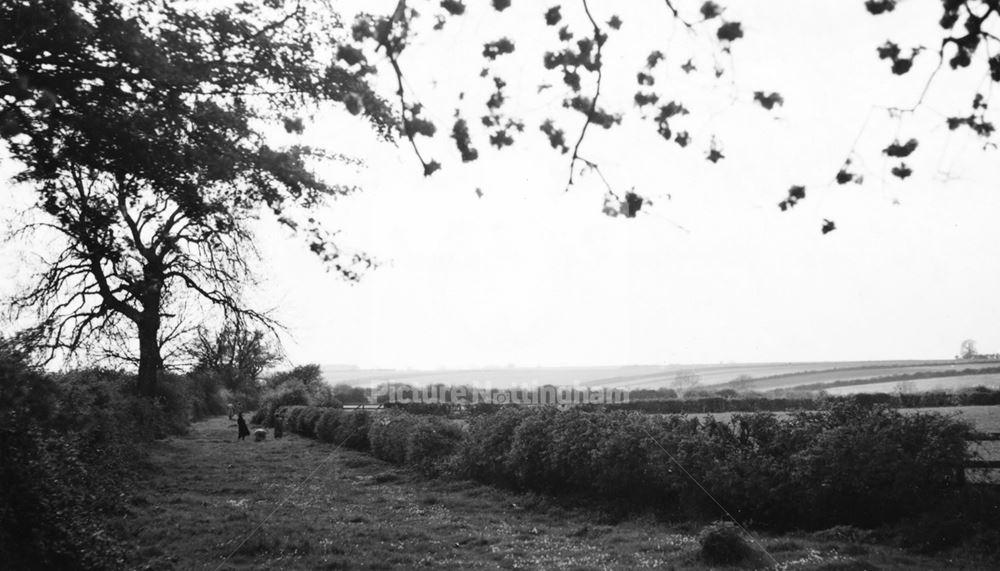 Occupation road, Laxton, 1950s?