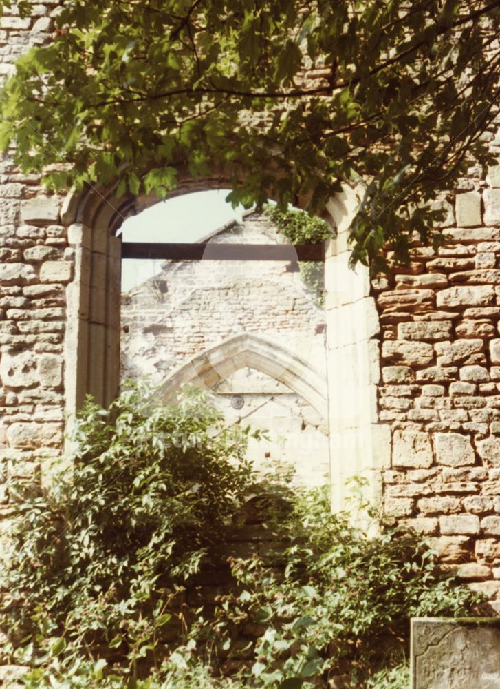 Annesley Church Ruins, c 1985