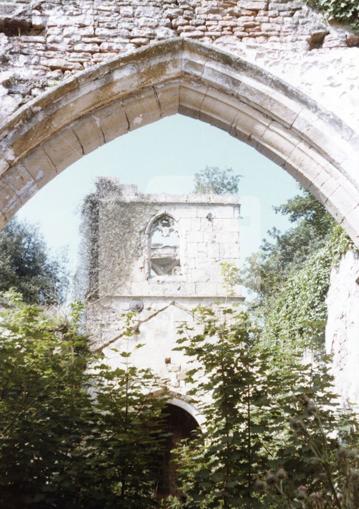 Annesley Church Ruins, c 1985