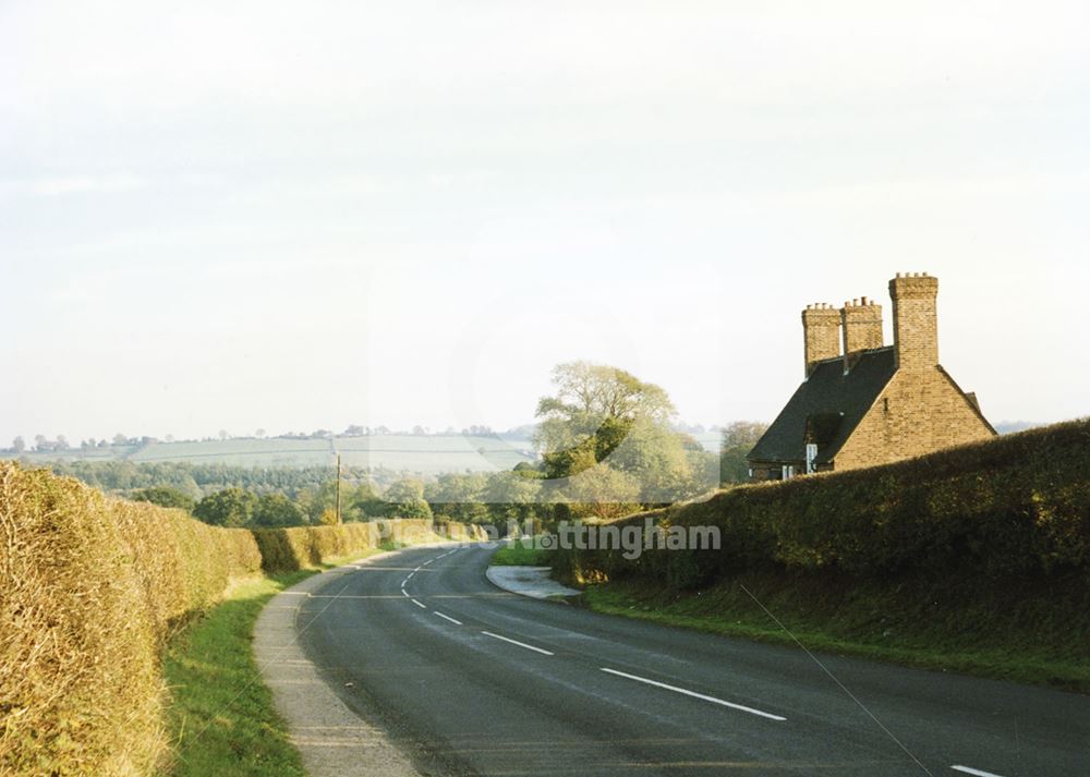 B600 between Underwood and Moorgreen, c 1985