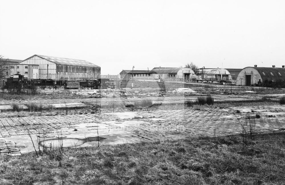 Aerodrome, Langar, c 1970