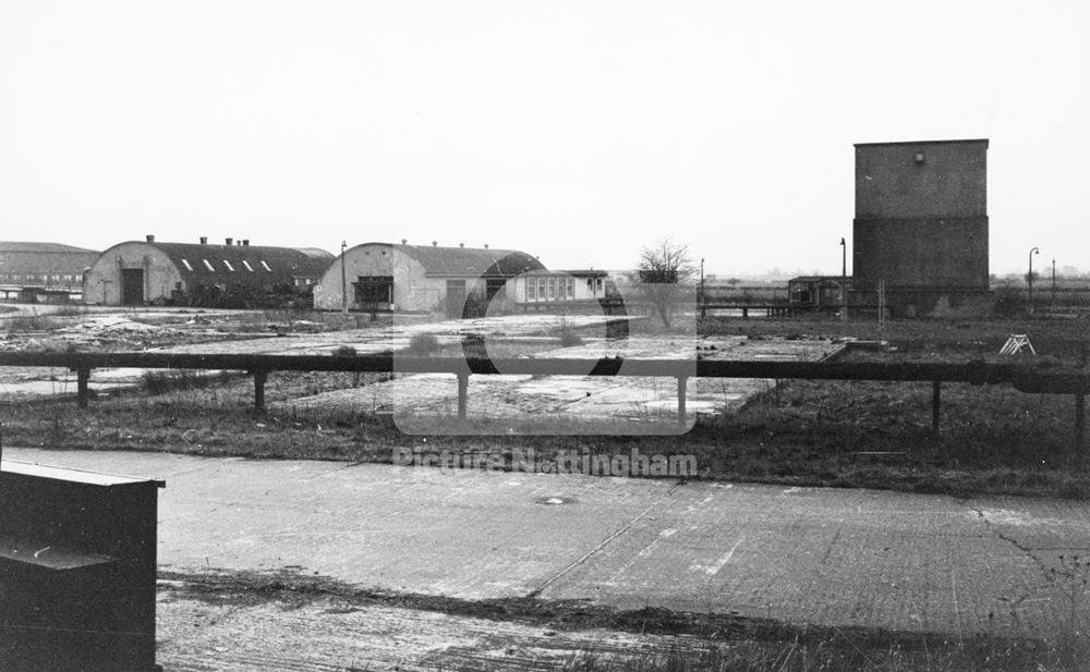 Aerodrome, Langar, c 1970