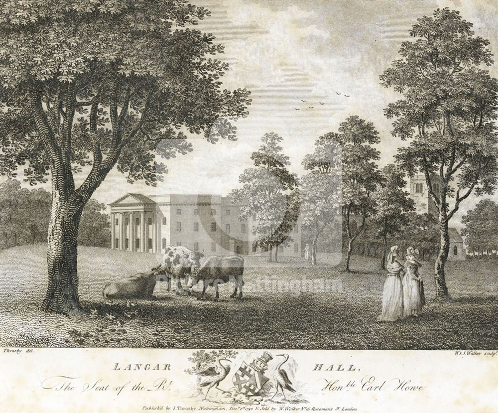 Langar Hall, 1792