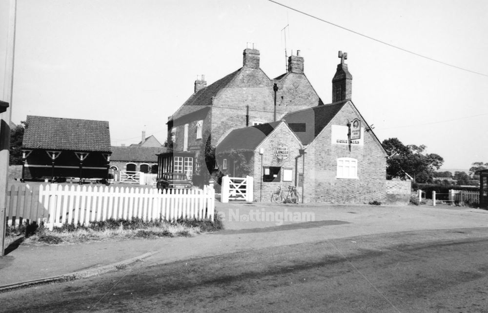 'Unicorn's Head', Main Street, Langar, 1976