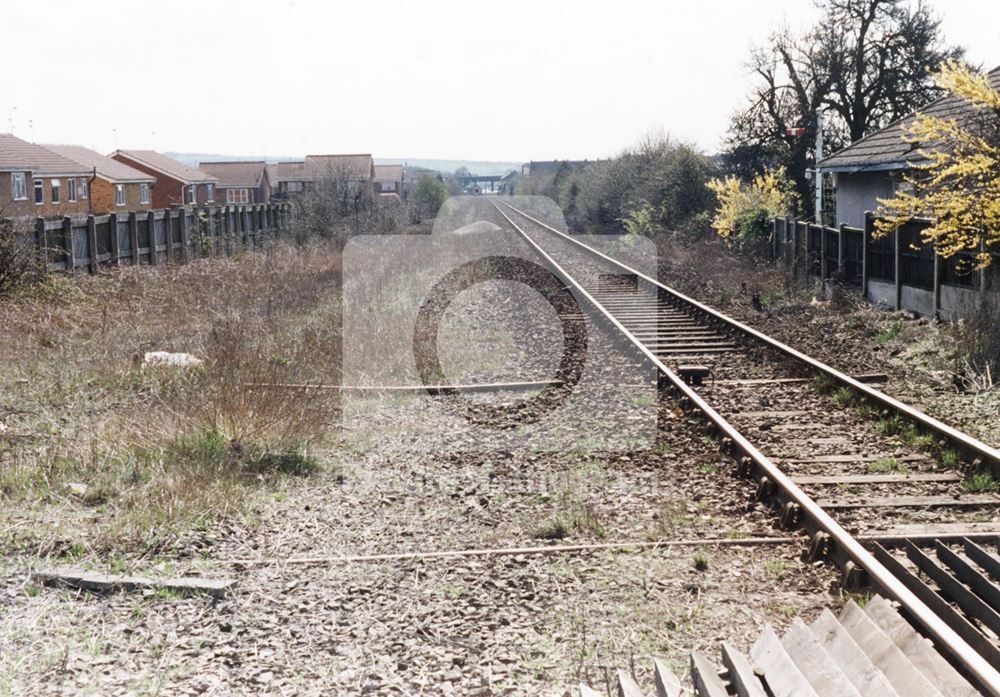 Linby Road Level Crossing, Hucknall, 1999