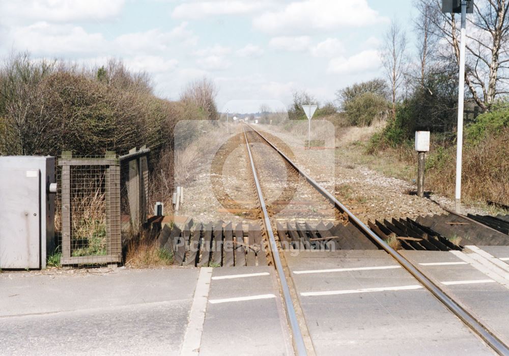 Wighay Road Level Crossing, Hucknall, 1999