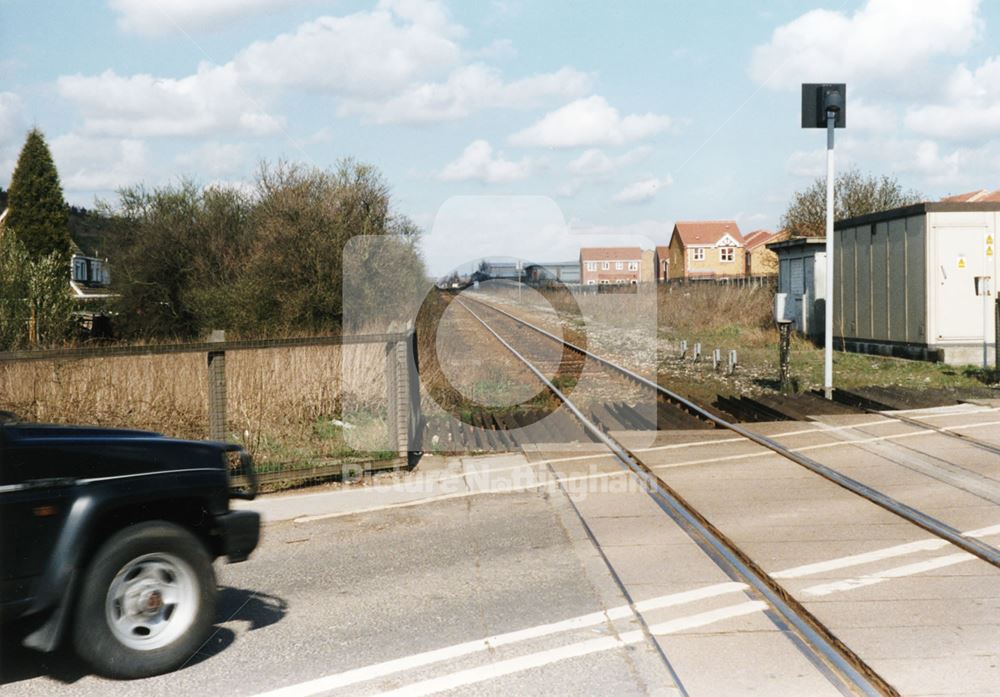 Linby Road Level Crossing, Hucknall, 1999