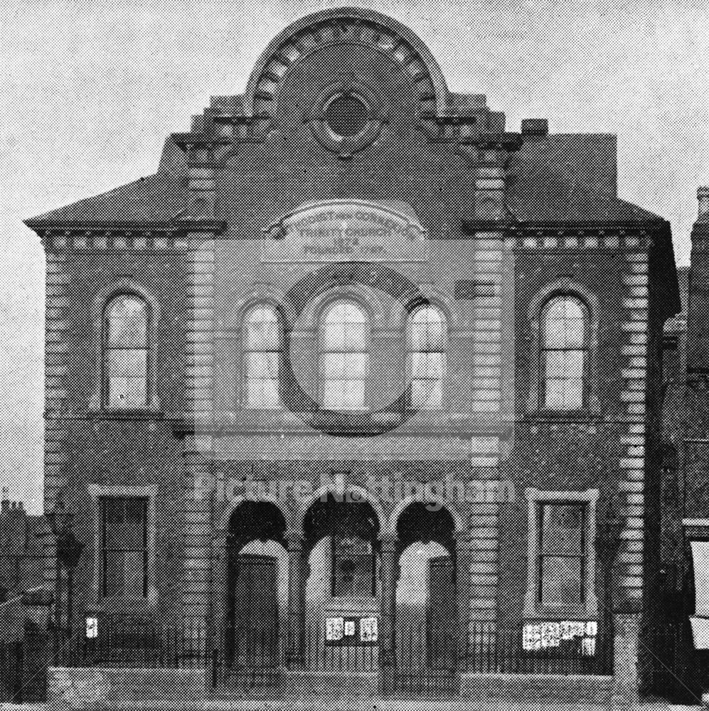 Hucknall Trinity Methodist Church, Baker Street, Hucknall, c 1950