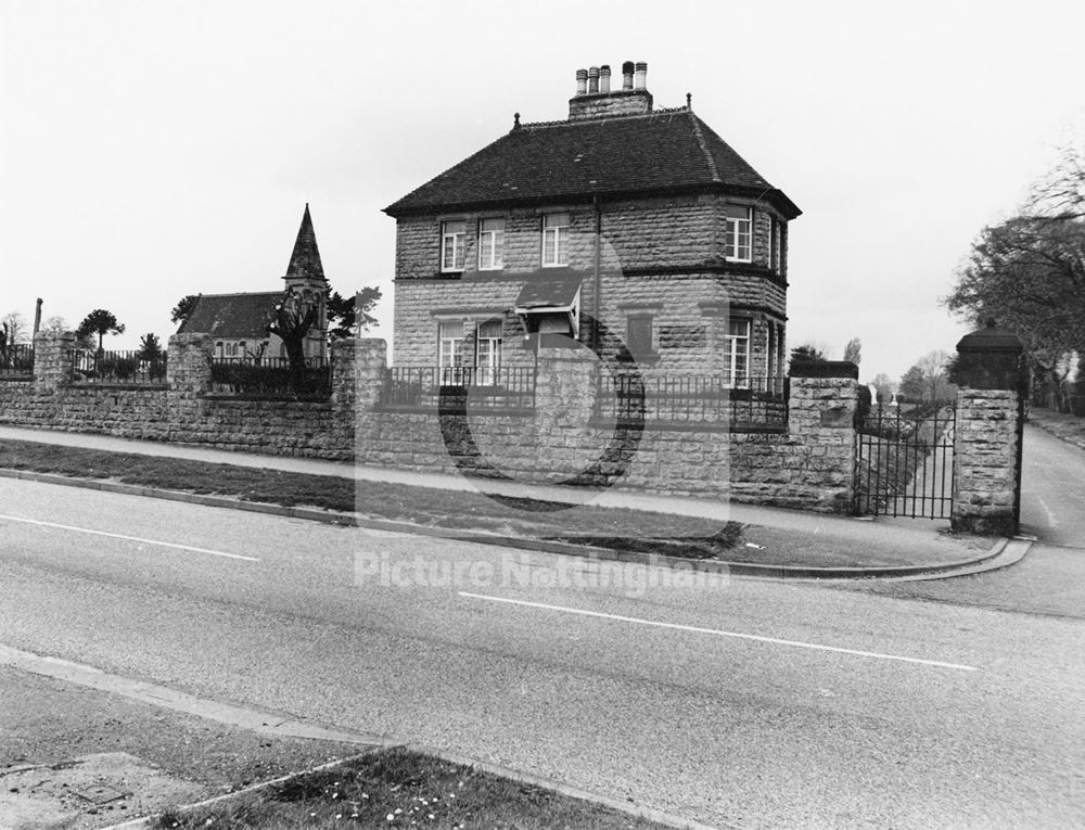 Hucknall Cemetery Entrance Lodge, 1986