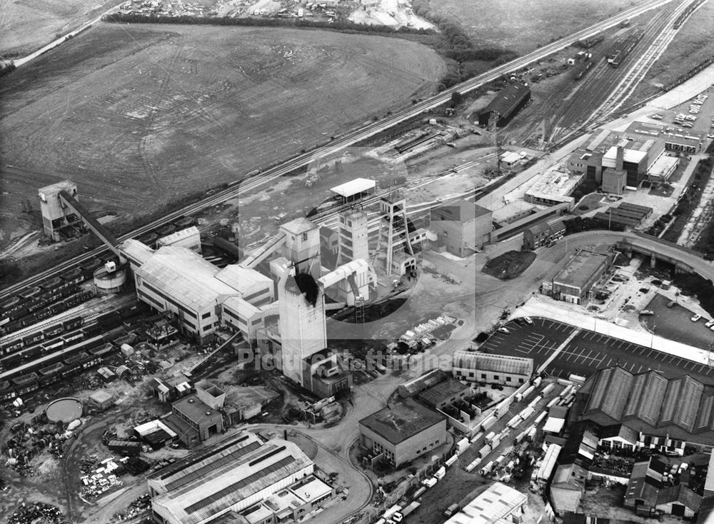 Hucknall Colliery, 1972