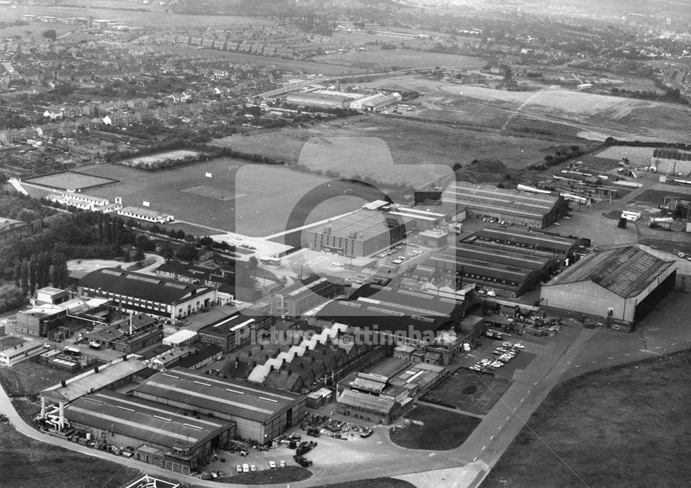 Rolls Royce Complex, Hucknall, 1972