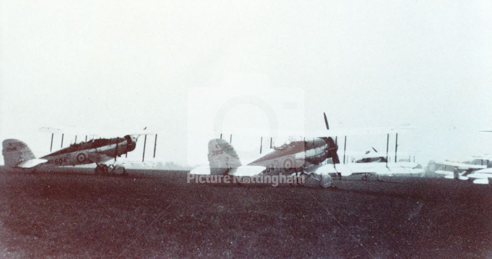 Hucknall Aerodrome, 1934