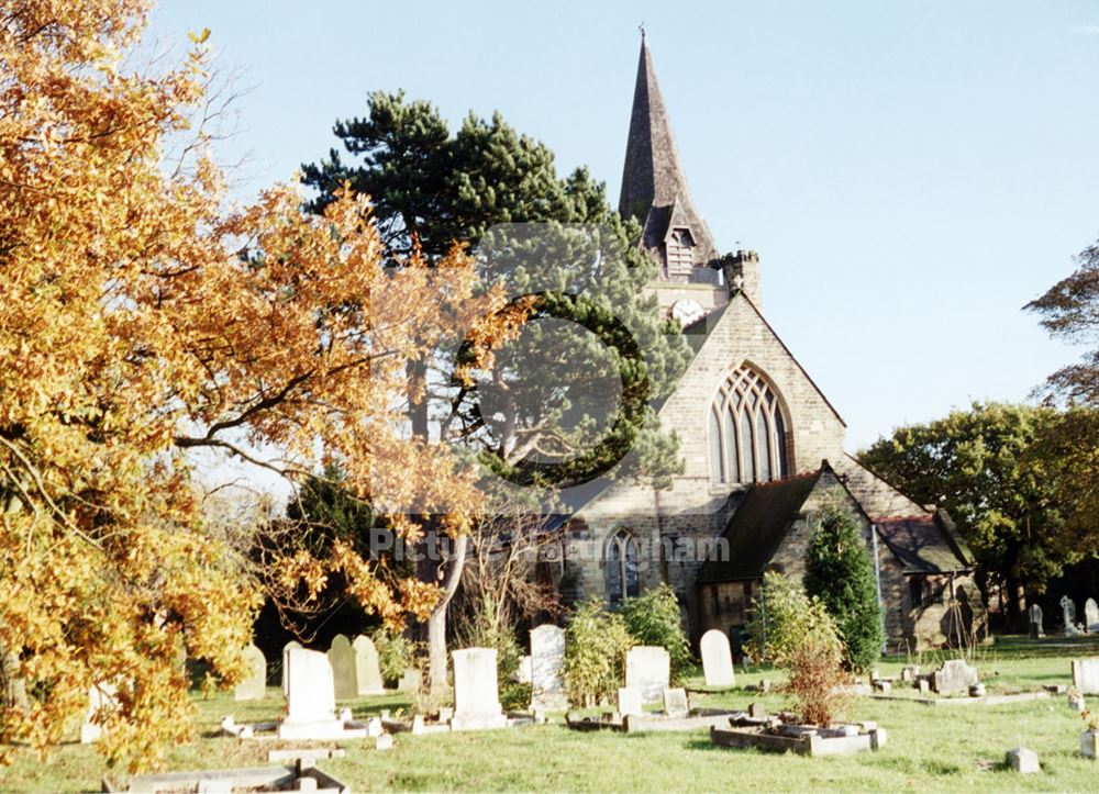 St Michael and All Angels Church, Underwood, c 1983