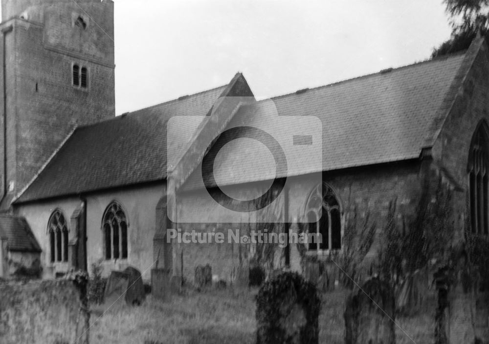 St Swithin's Church, Kirklington, 1949