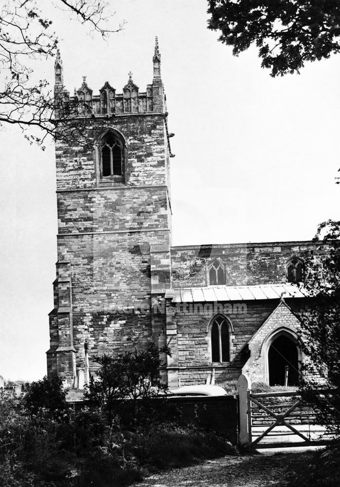 St Bartholomew's Church, Kneesall, c 1975 ?