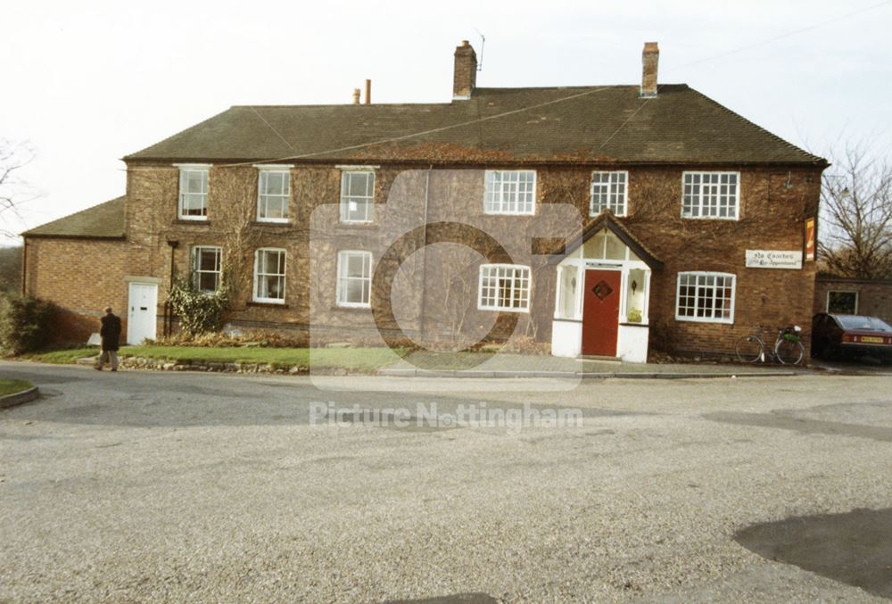 The Plough public house, Normanton on the Wolds, 1983